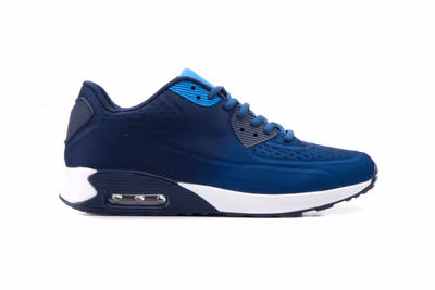 Deportivos Hombre Azul Cordones - 3