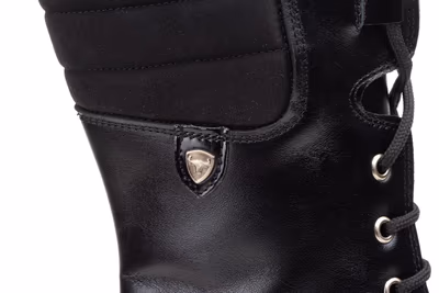 Botas Mujer Piel Negro Militar Ibérico - 5