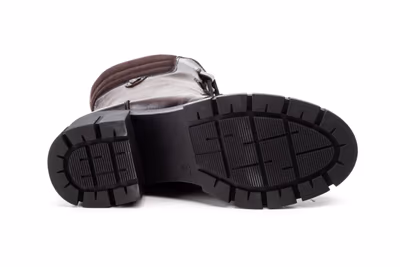 Botas Mujer Piel Marrón Militar Ibérico - 5