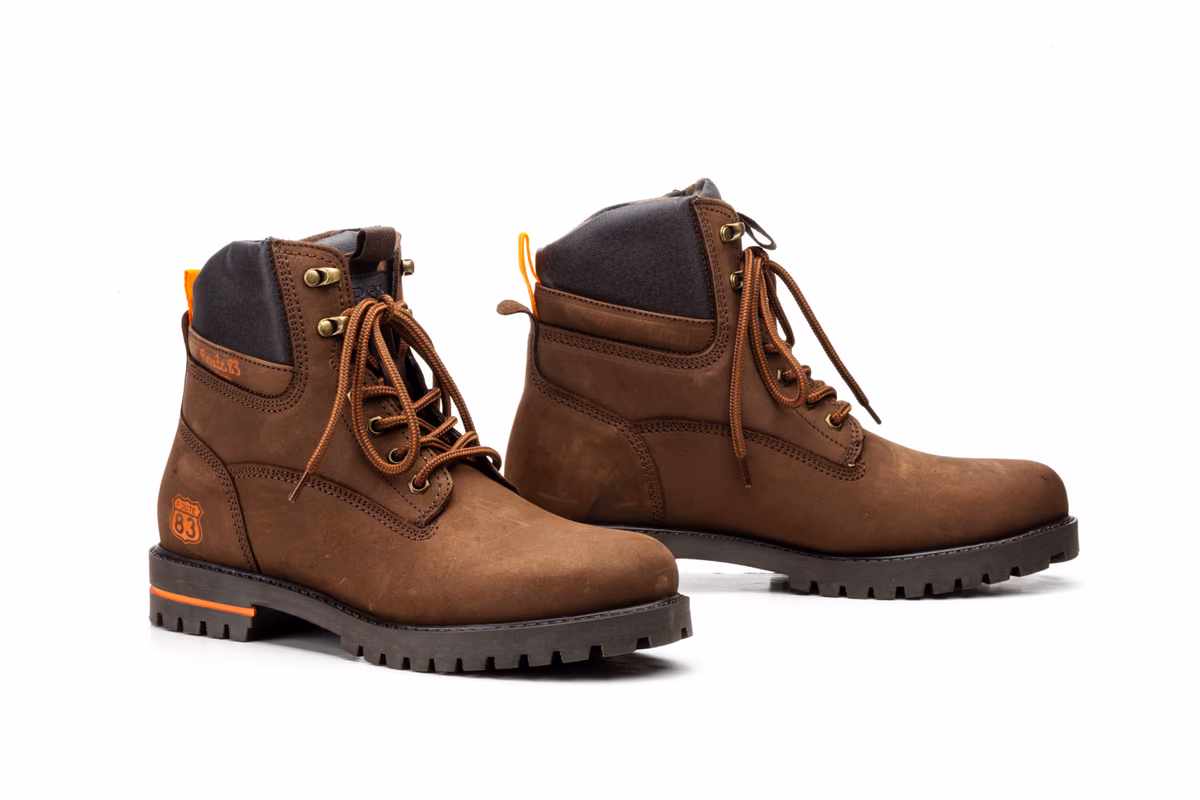 Botas Hombre Piel Marrón Route 83