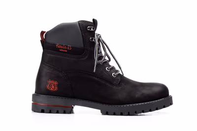 Botas Hombre Piel Negro Route 83 - 3