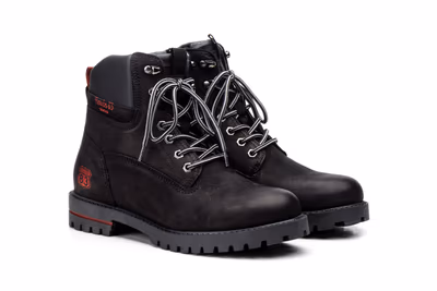 Botas Hombre Piel Negro Route 83 - 5