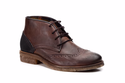 Botín Hombre Piel Marrón Route 83 - 2