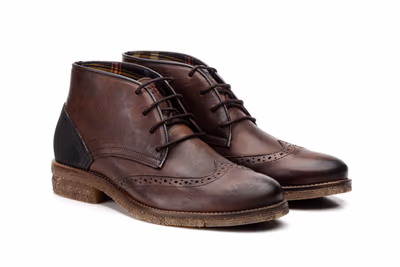 Botín Hombre Piel Marrón Route 83 - 5