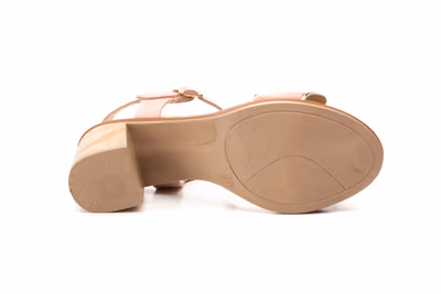 Sandalias Mujer Flores Rosa Tacón Xbonita - 3