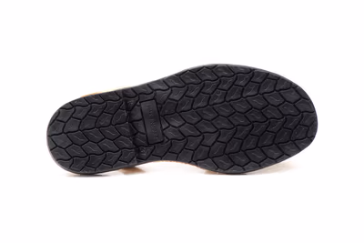 Menorquinas Mujer Piel Serraje Camel - 4