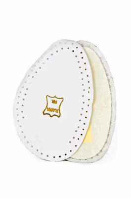 Medias Plantillas Piel Blanco