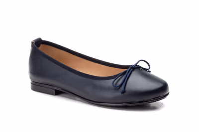 Bailarinas Mujer Piel Marino Lazo - 2