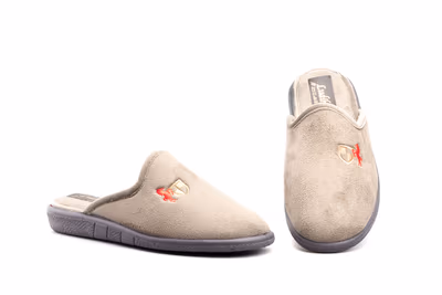 Zapatillas Hombre Gris Escudo Caballo