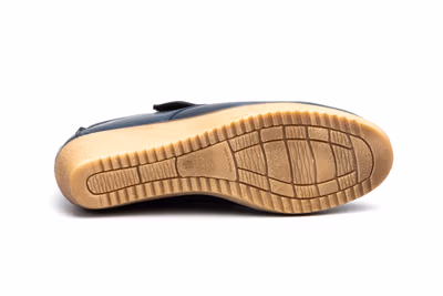 Botín Mujer Piel Marino - 3