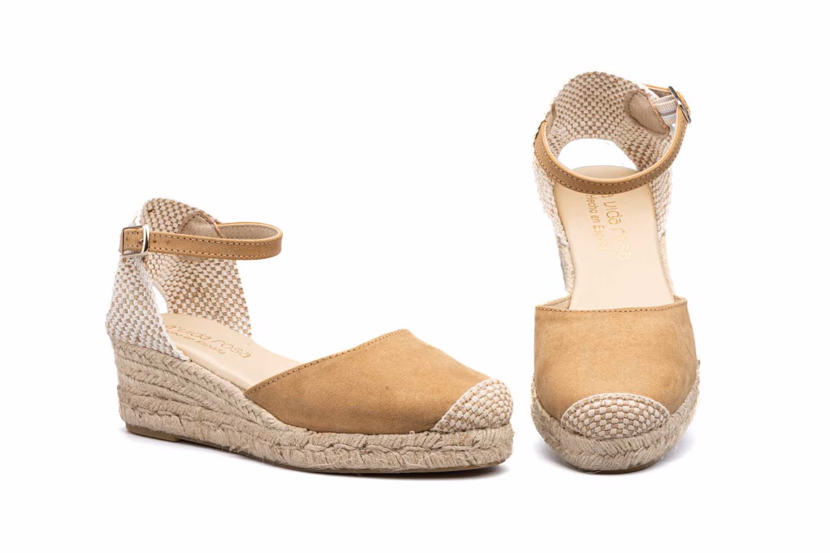 Alpargata Yute Mujer Arena Cuña