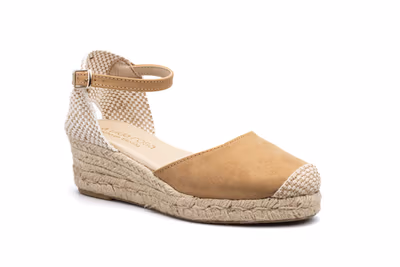 Alpargata Yute Mujer Arena Cuña - 3