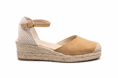 Alpargata Yute Mujer Arena Cuña - 4