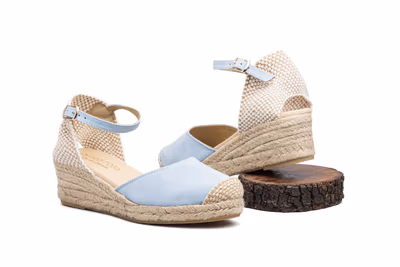 Alpargata Yute Mujer Aguamar Cuña - 2