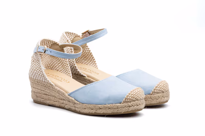 Alpargata Yute Mujer Aguamar Cuña - 6