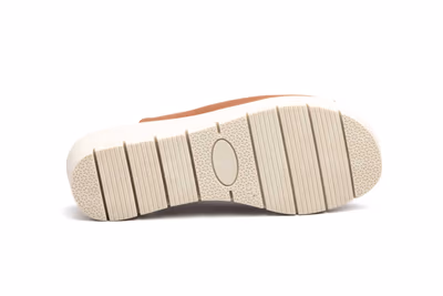 Zuecos Sandalias Mujer Piel Cuero Cuña - 4