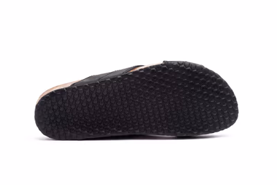 Sandalias Bio Hombre Piel Negro Morxiva - 4