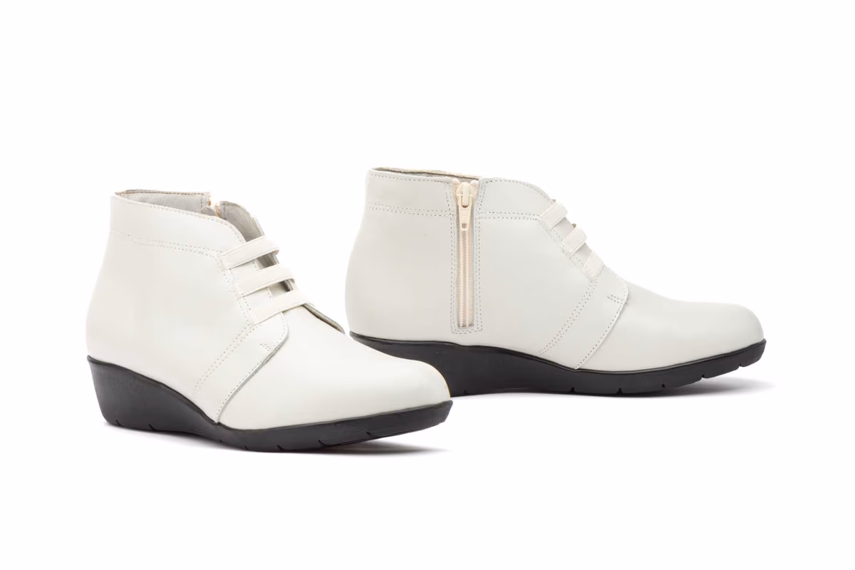 Botín Mujer Piel Mafil Elásticos