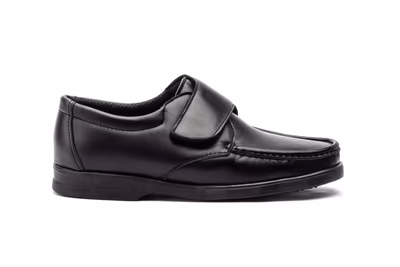 Kiowa Hombre Piel Negro Cierre Tipo Velcro - 3