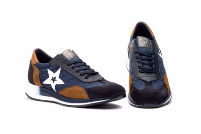 Deportivos Hombre Piel Marino Estrella