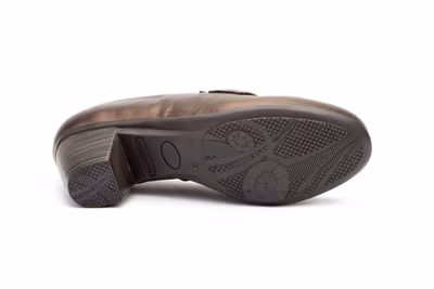 Zapatos Mujer Piel Galaxy Nut Elásticos - 4