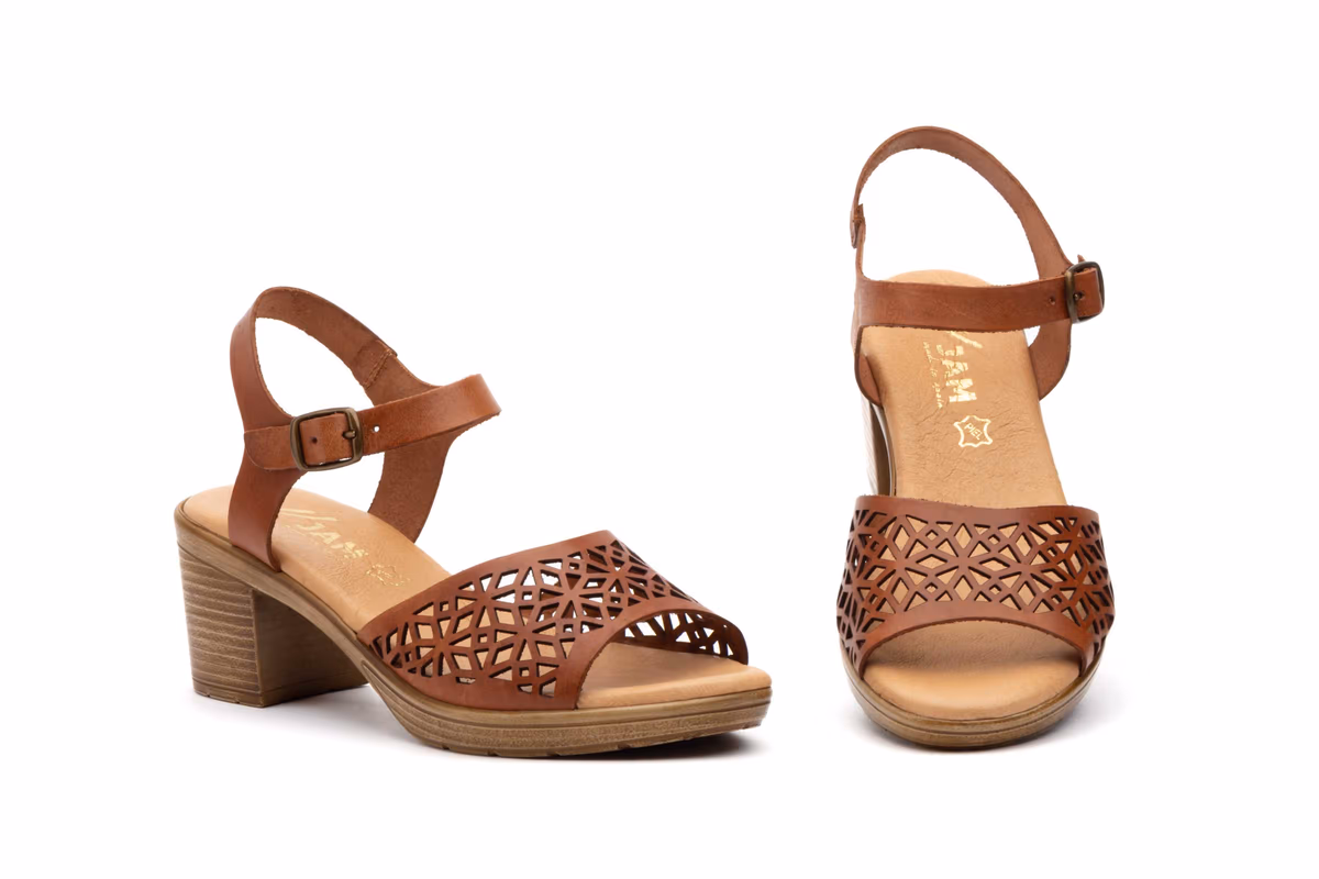 Sandalias Mujer PIel Cuero