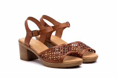 Sandalias Mujer PIel Cuero - 5