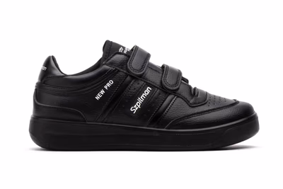 Black Men's Sports Shoes with Hook-and-Loop Straps SZPILMAN ref. SZ-1-900 - 3