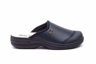 Zuecos Mujer Licra Piel Azul BioUp - 3