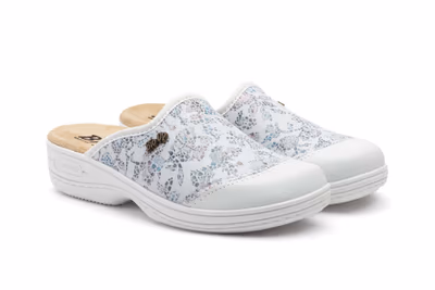 Zueco Mujer Licra Ida Blanco BioUp - 5