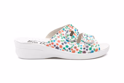 Zuecos Mujer Piel Multi Velcro BioUp - 3