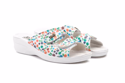 Zuecos Mujer Piel Multi Velcro BioUp - 5