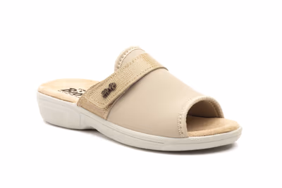Sandalias Mujer Licra Beige BioUp - 2