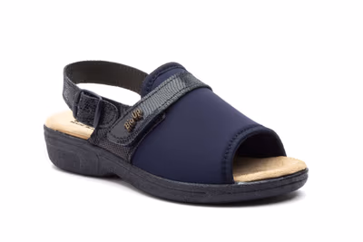 Sandalias Mujer Licra Azul Correa BioUp - 2
