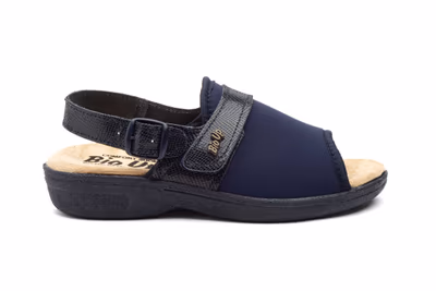 Sandalias Mujer Licra Azul Correa BioUp - 3