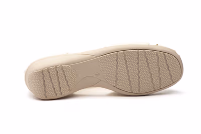 Sandalias Mujer Piel Hielo Elástico Cuña - 4