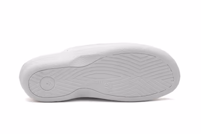 Zuecos Mujer Piel Blanco Velcro BioUp - 4