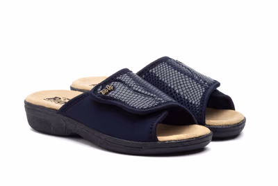 Sandalias Mujer Licra Negro BioUp - 5