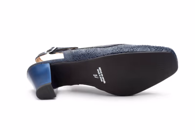 Zapatos Mujer Piel Marino  - 4