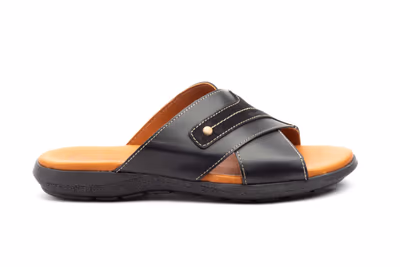 Sandalias Hombre Piel Marrón - 3