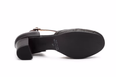 Zapatos Mujer Piel Negro  - 4