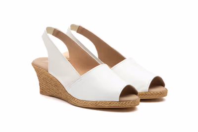 Sandlias Mujer Piel Plata - 5