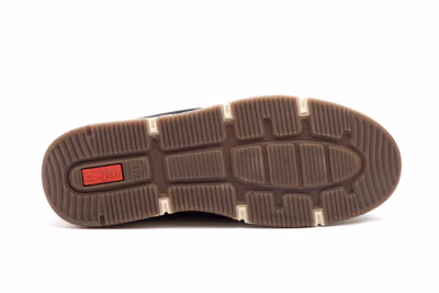 Náuticos Hombre Piel Nobuck Marino Cordones - 4