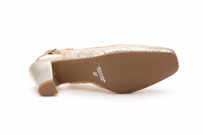 Zapatos Mujer Piel Platino - 4