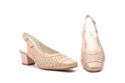 Zapatos Mujer Piel Nude