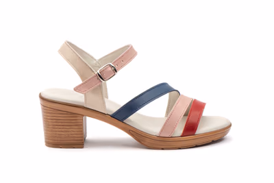Sandalias Mujer Piel Multicolor - 3