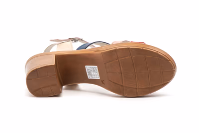 Sandalias Mujer Piel Multicolor - 4