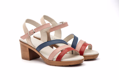 Sandalias Mujer Piel Multicolor - 5