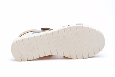 Sandalias Mujer Piel Metales - 4