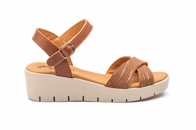 Sandalias Mujer Piel Cuero - 3